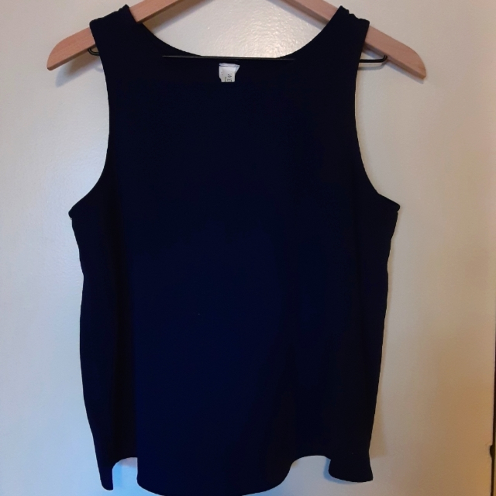 Boutique Blouse, L, Navy